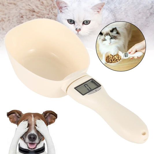 デジタル計量スプーン™｜LED表示付きペットフード計量スクープ 犬猫用 1g単位