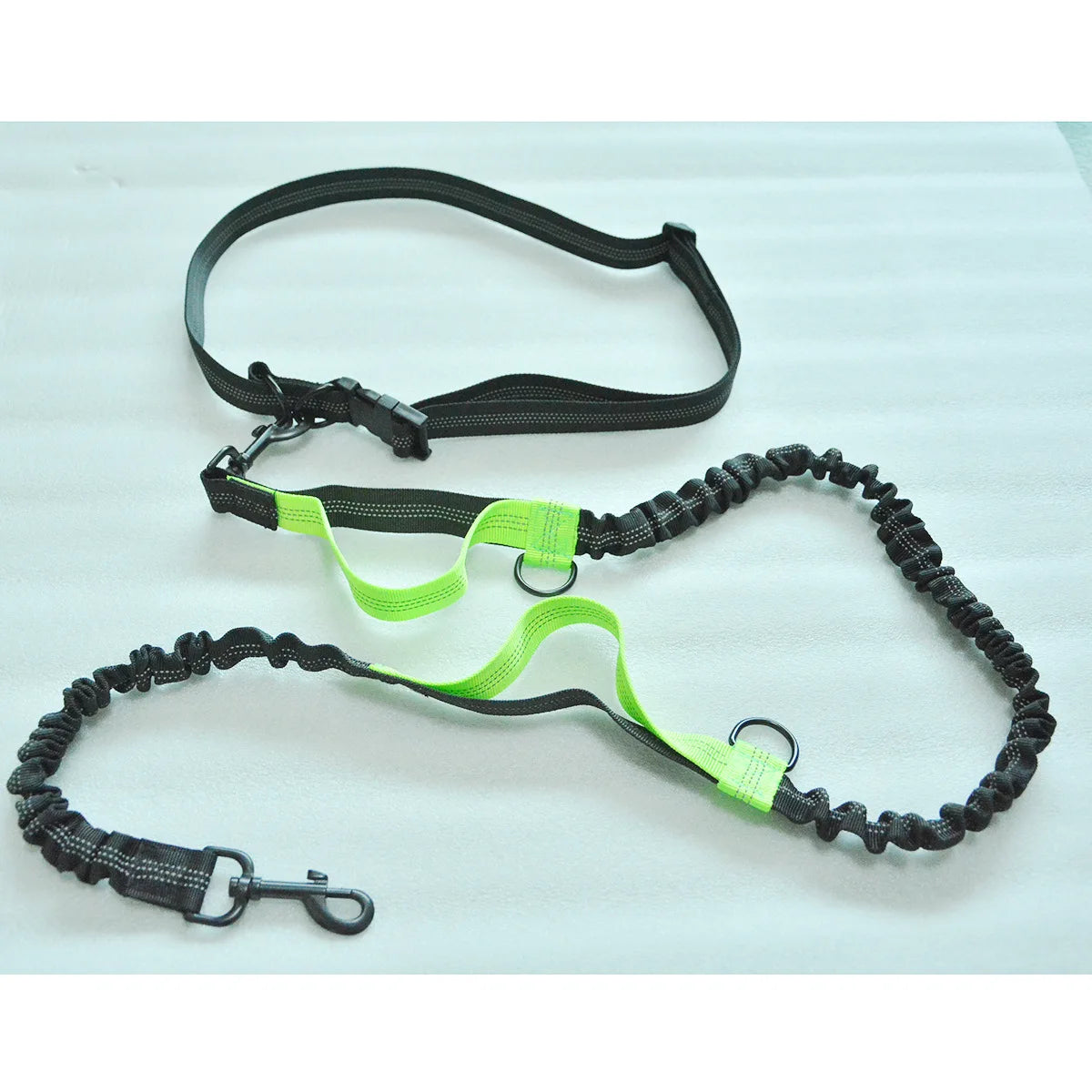 Double elastic reflective running leash portable retractable dog leash dog chain leash pet supplies wholesale