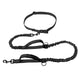 Double elastic reflective running leash portable retractable dog leash dog chain leash pet supplies wholesale