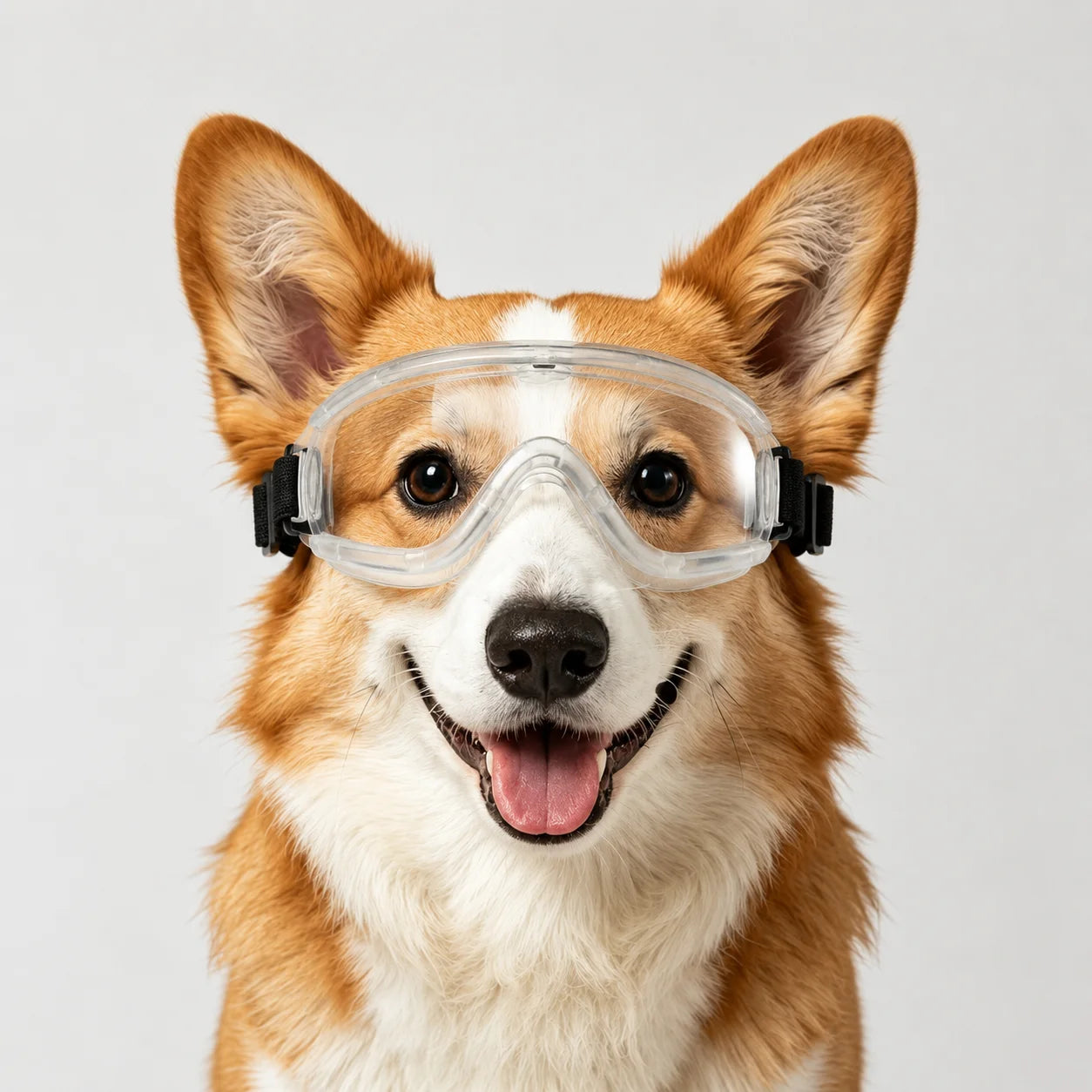 Pet Adjustable Dog Goggles Sunglasses Anti-UV Sun Glasses Eye Wear Protection Black Widely Used Dog Sunglasses Pet Dog Supplies