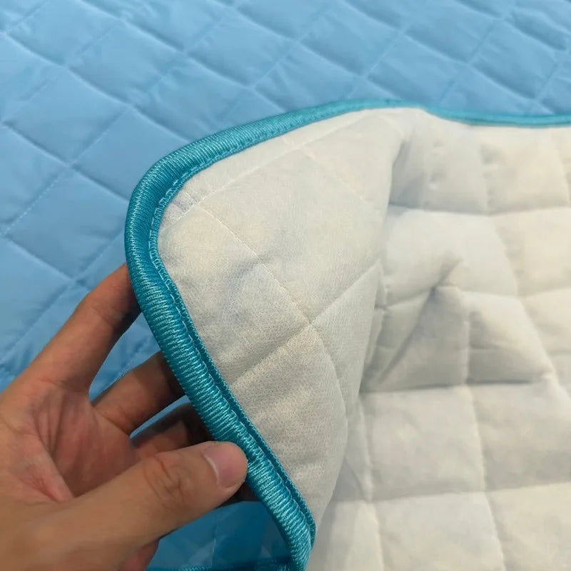 KEMORELA 2026 Ice Cool Upgrade Dog Cooling Mat Summer Pet Cold Bed Extra Large For Small Big Dogs Pad Breathable Pet Cold Bed