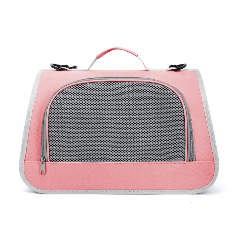 Pet Outing Portable Cat Dogs Handbag Summer Breathable Carrier Travel Puppy Kitten Single Shoulder Bag Pet Carrying Bag Supplie