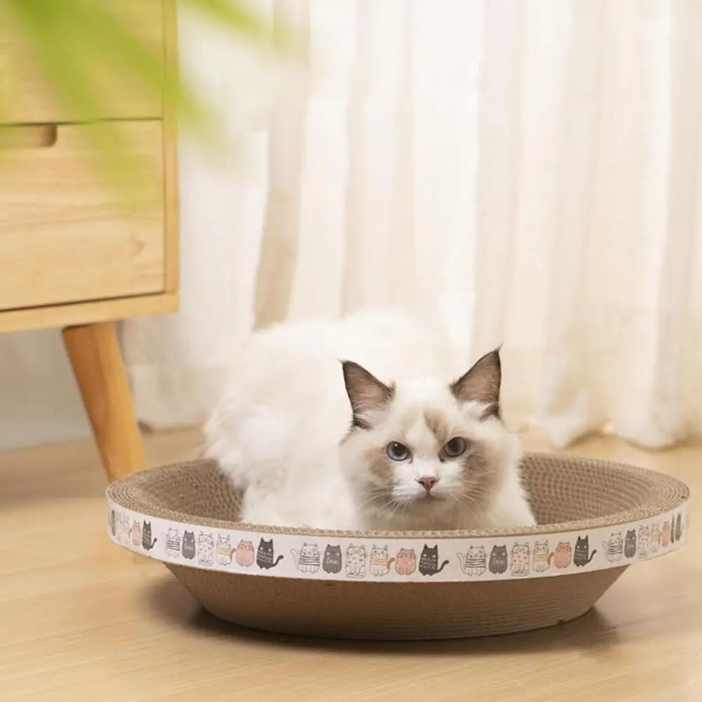 段ボール製 猫用爪とぎベッド™