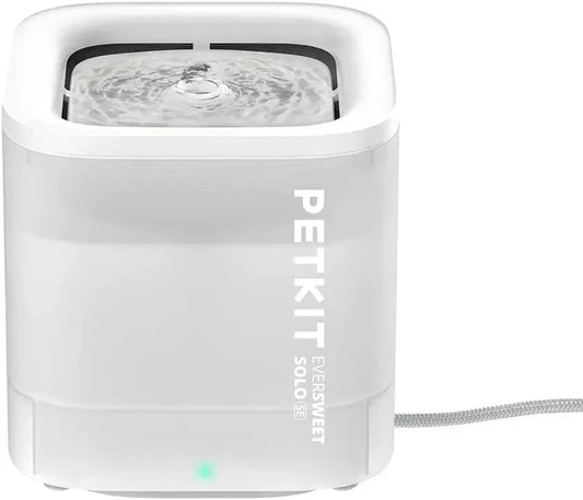 スマート自動給水器™｜LEDライト付き 静音ポンプ ろ過フィルター 犬猫用循環式給水器