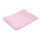 Summer Pet Cooling Mat Ice Silk Breathable Non-Slip Washable Cooling Pad for Dogs Cats Blue Pet Bed Mat
