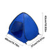 Dog Camping Tent Foldable Pet House Waterproof Shelter Outside Cat Dog Outside Shade Tent For Picnicking Lawn Garden Patio