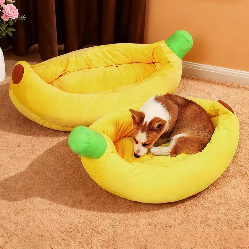 あったかバナナ型ペットベッド™