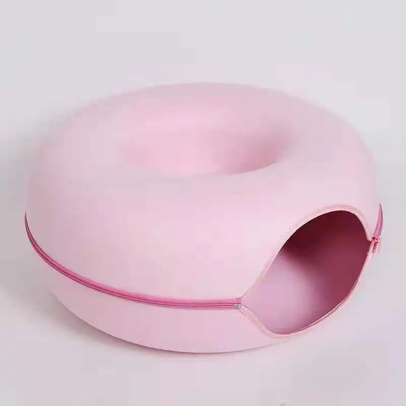 ドーナツ型 猫用フェルトベッド™