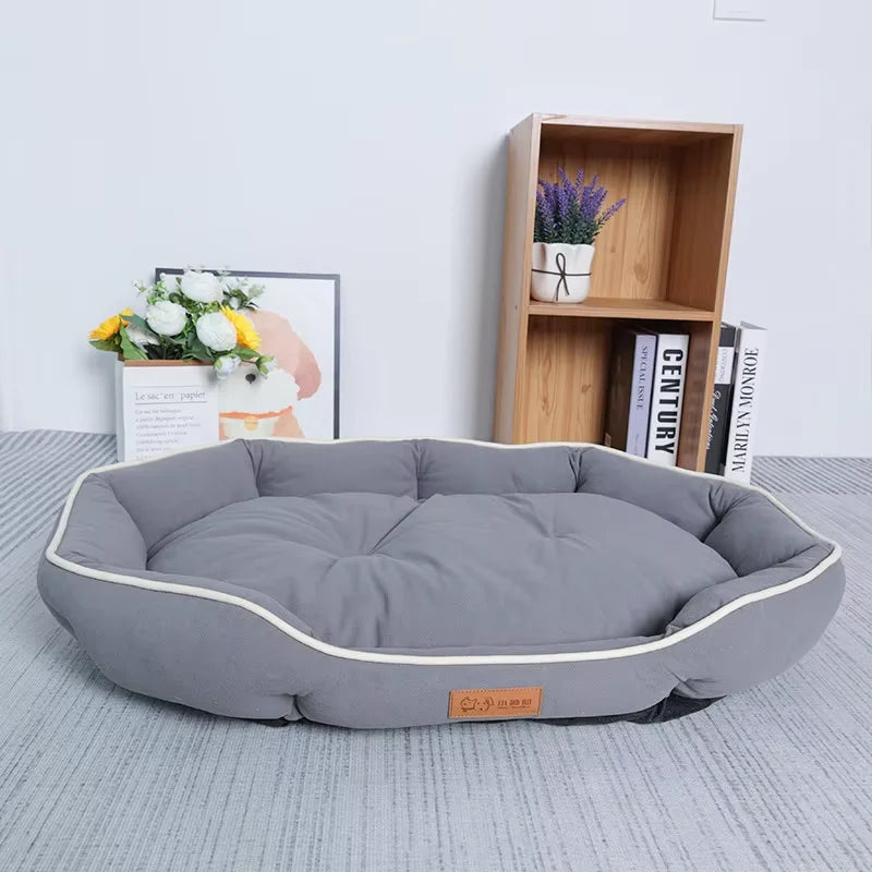 あったかペットソファベッド™｜やわらか生地 犬猫用 洗えるクッション付き快眠ネスト