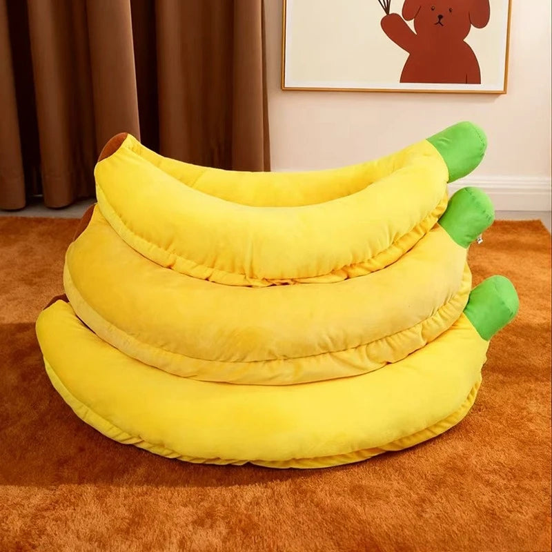 あったかバナナ型ペットベッド™