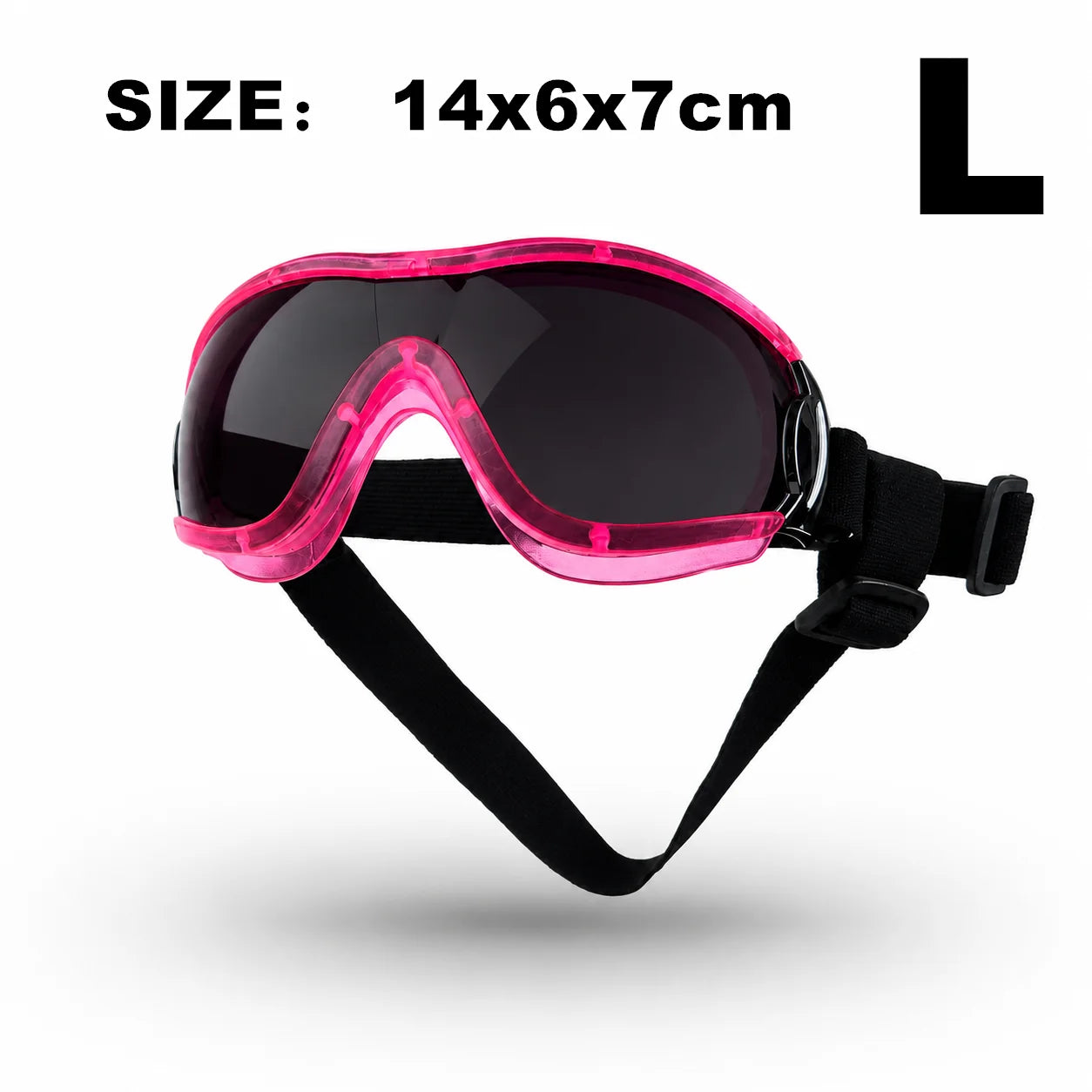 Pet Adjustable Dog Goggles Sunglasses Anti-UV Sun Glasses Eye Wear Protection Black Widely Used Dog Sunglasses Pet Dog Supplies