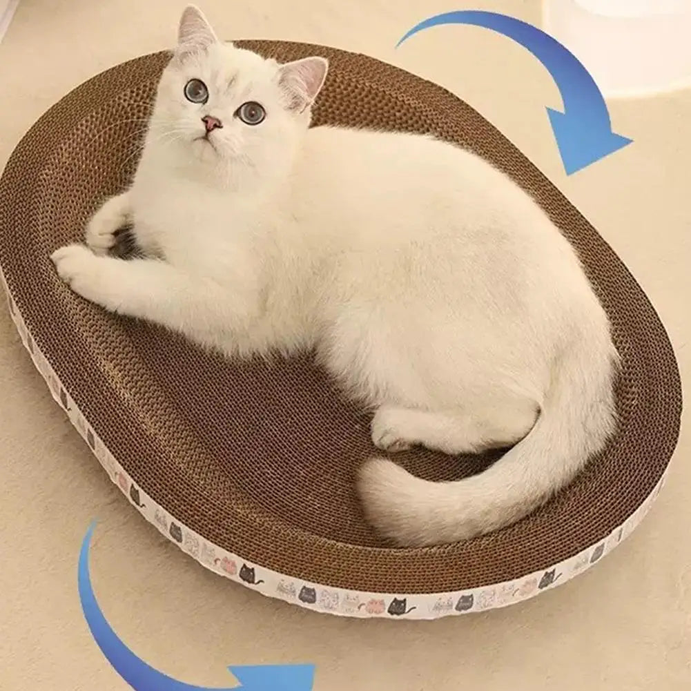段ボール製 猫用爪とぎベッド™