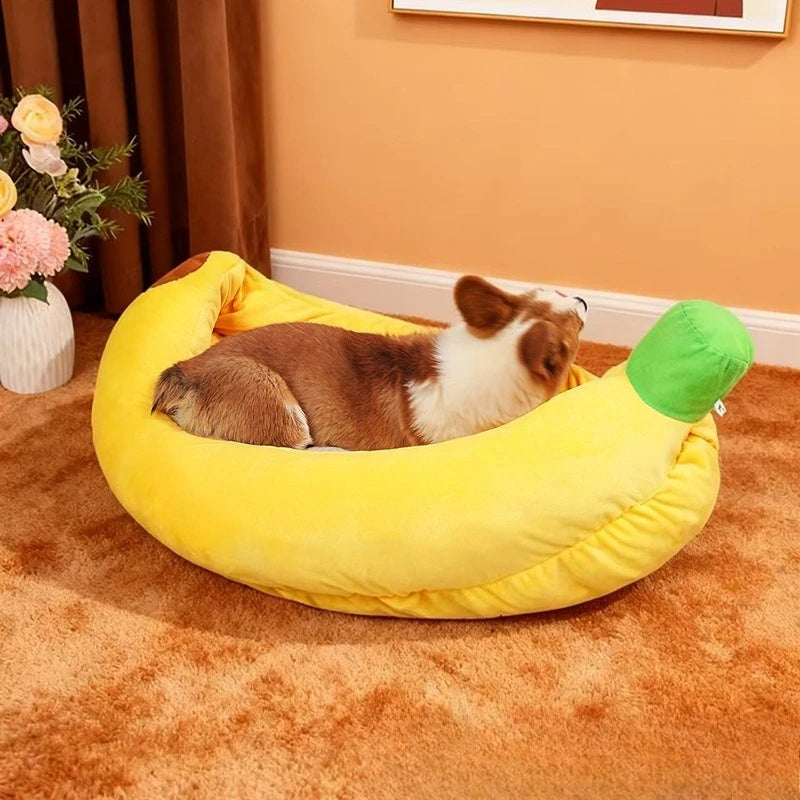あったかバナナ型ペットベッド™