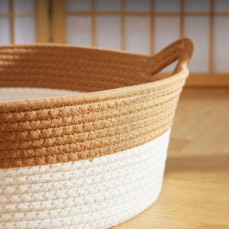 手編みラタン猫ベッド™