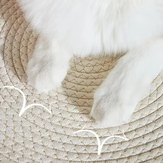手編みラタン猫ベッド™