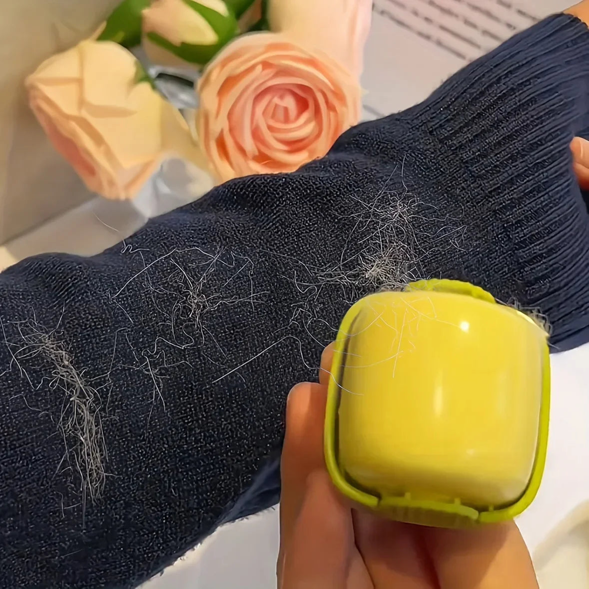 くり返し使えるペット毛取りローラー™｜洗える携帯用 犬猫の抜け毛 衣類・ソファクリーナー