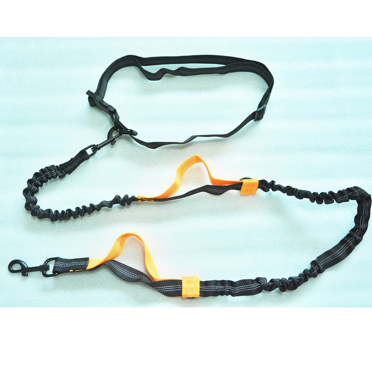 Double elastic reflective running leash portable retractable dog leash dog chain leash pet supplies wholesale