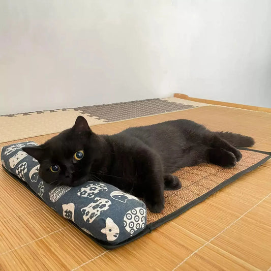 猫用ラタン冷感マット™