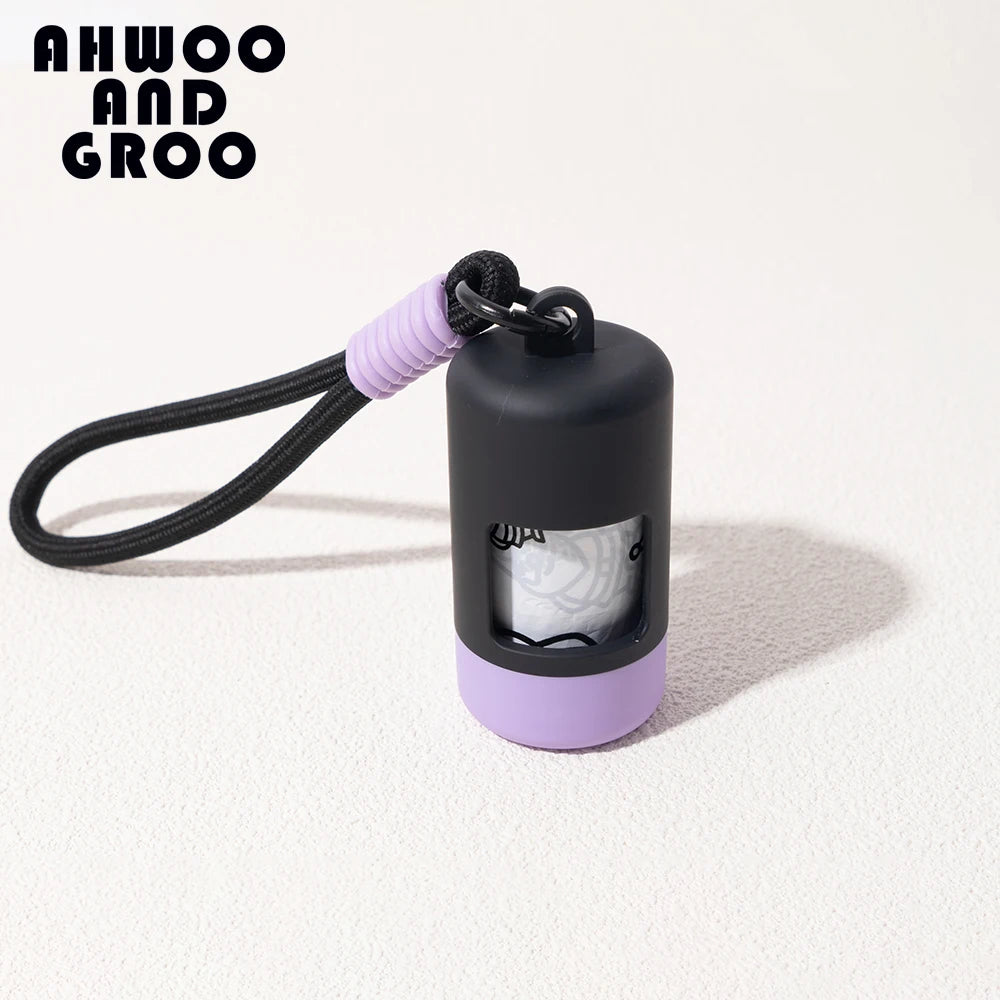 Pet Poop Scooper Bag Portable Pet Waste Bag Dispenser Color Matching Dog Garbage Holder Dispensers Cleaning Supplies Accessories