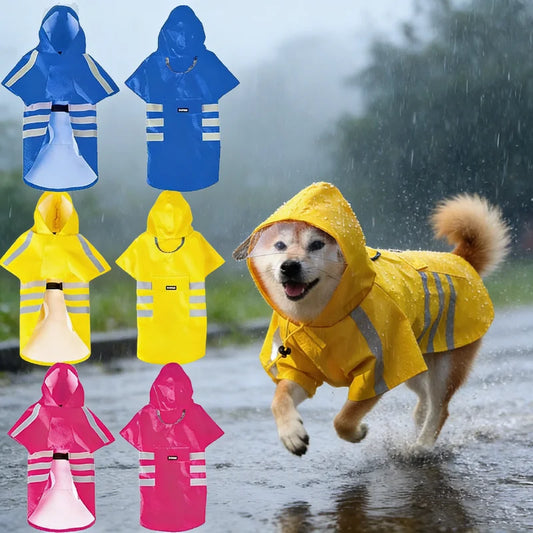 犬用フード付きレインコート™