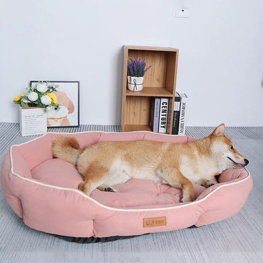 あったかペットソファベッド™｜やわらか生地 犬猫用 洗えるクッション付き快眠ネスト
