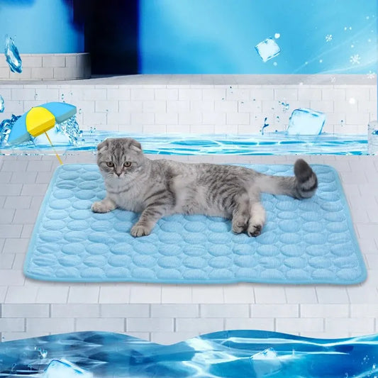 ひんやりソファアイスマット™｜夏用犬猫クーリングパッド 洗える冷感スリープマット