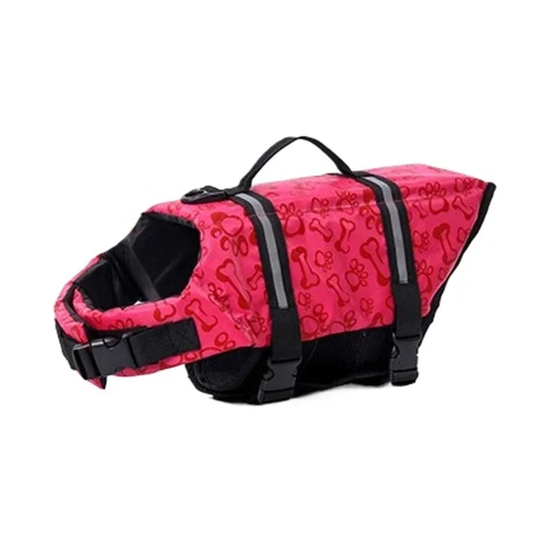 Dog Life Jacket Reflective Dog Life Vest Pet Safety Swimming Vest for Small Medium Large Dogs Outdoor Water Activities