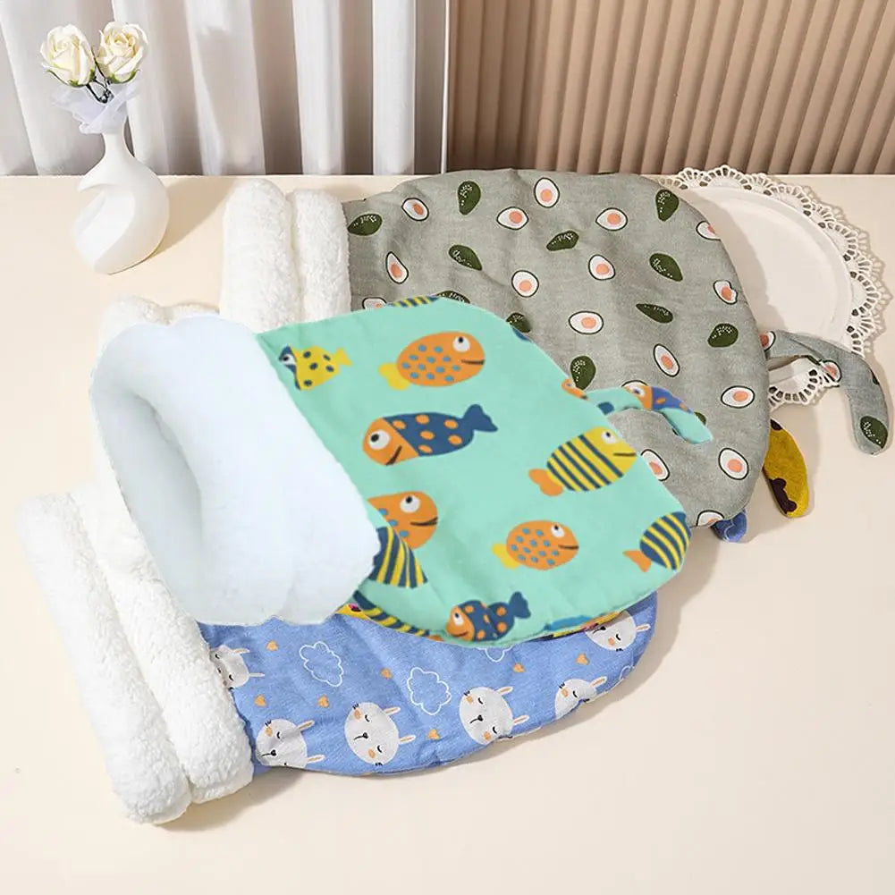 Winter Warm Plush Cat Dog Sleeping Bag, Soft Cozy Pet Nest For Indoor Cats And Dogs, Portable Cute Pet Small Puppy Pet Nest Bed