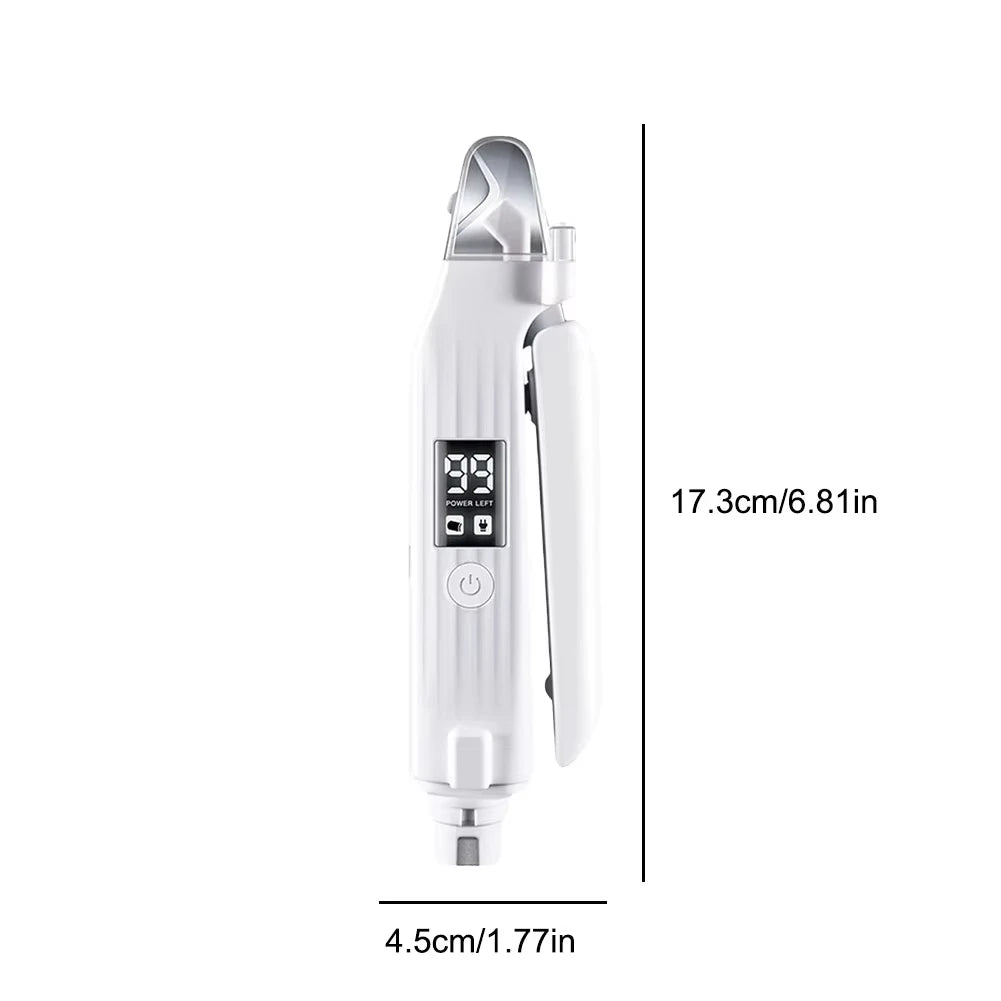 2in1電動ペットネイルトリマー™｜LEDライト付き 静音 犬猫用 爪切り＆爪やすり