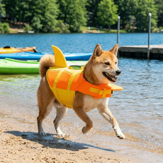 サメ型犬用ライフジャケット™