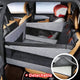 Pet Car Nest Bed, Full Coverage Back Seat Hammock Extender for Cars, Waterproof Scratchproof with Mesh Pocket for All Size Dogs