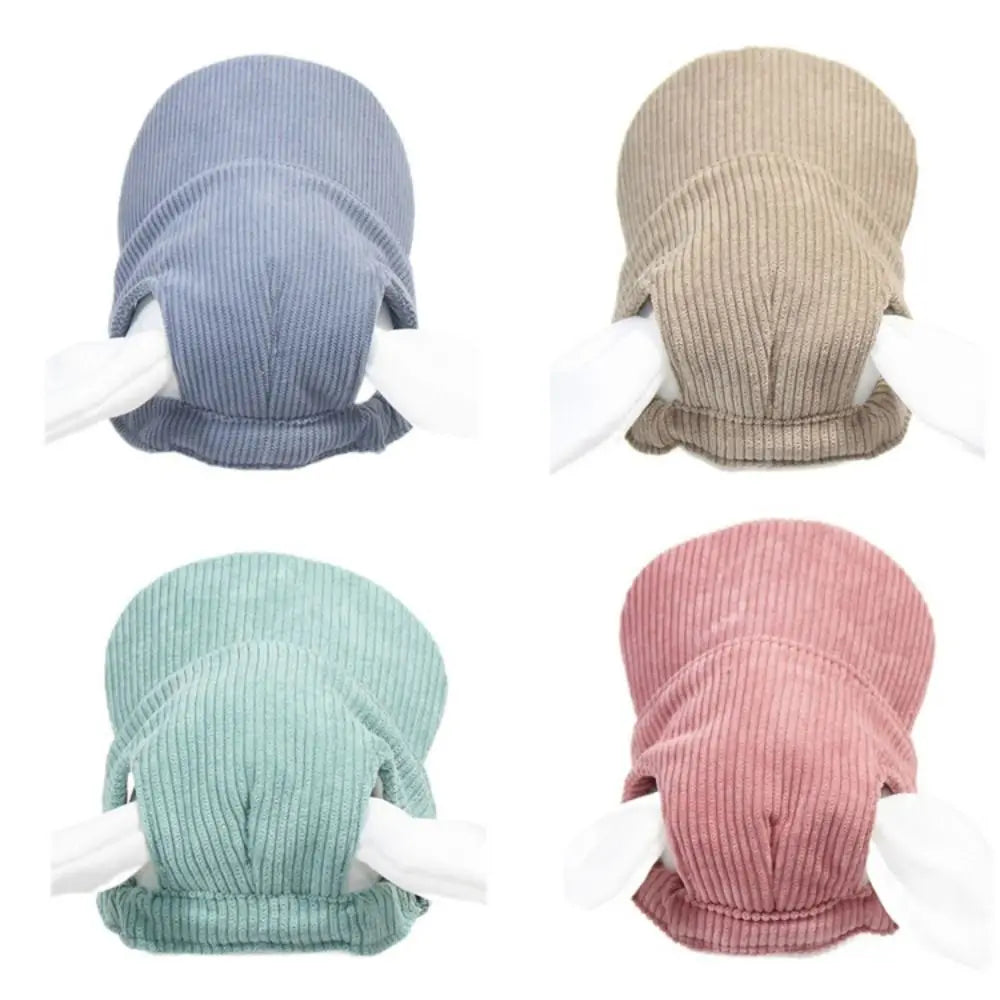 Adjustable Dog Baseball Cap Outdoor Sports Hat Soft Breathable Pet Sun Hat with Ear Holes Dog Parent-Child Hat Hiking