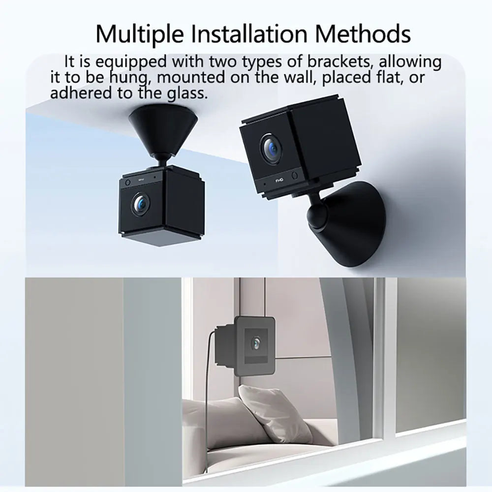 WiFiペット見守りカメラ™｜動体検知 双方向通話 水槽・室内モニタリング