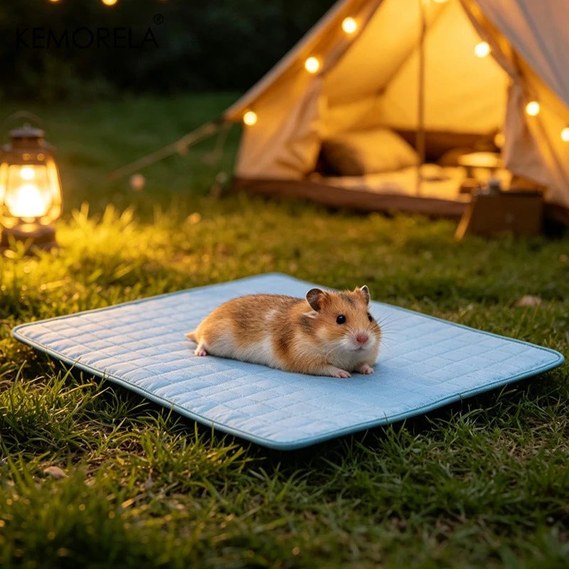 KEMORELA 2026 Ice Cool Upgrade Dog Cooling Mat Summer Pet Cold Bed Extra Large For Small Big Dogs Pad Breathable Pet Cold Bed